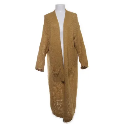 Cardigan (Yellow) from Selected Touch Acrylic, Mohair, Polyamide, Wool