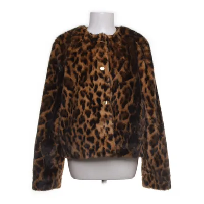 Jacket (Brown) from Rosaé Paris Polyester, Faux fur