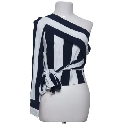 Crop top (Blauw, Wit) van Zara Trafaluc Collection Viscose