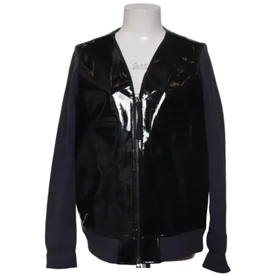 Bomber jacket (Black, Gray) from Marni at H&M Cotton, Leather, Viscose