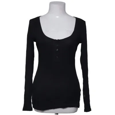 Henley T-shirt (Sort) fra H&M Basic