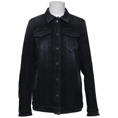 Veste en jean (Noir) de Marc Cain Acrylique, Coton, Élasthane, Polyester