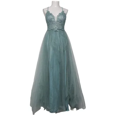 Avondjurk (Groen) van Venitti Polyester