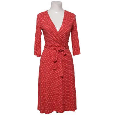 Robe portefeuille (Rouge, Blanc) de Jumperfabriken Élasthane, Viscose