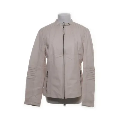 Läderjacka (Beige) från Thomas Rabe Skinn