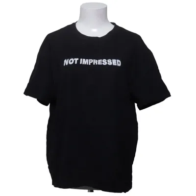 T-shirt (Zwart) van Reserved Katoen