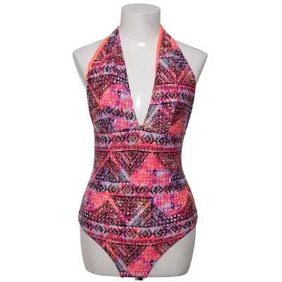 Maillot de bain une pièce (Rose, Multicolore) de Stadium Élasthane, Polyamide, Polyester