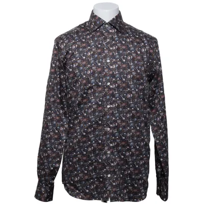 Shirt (Brown, Blue, Multicolored) from John Henric Cotton