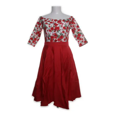 Dress (Red) from Maggie Tang Cotton