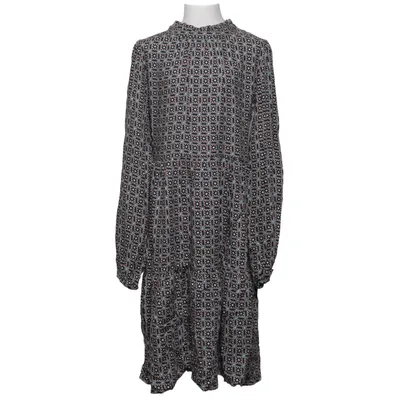 Dress (Blue, Brown, White) from A Punto. Viscose