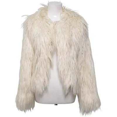Vinterjakke (Beige) fra Glamorous Akryl, Elastan, Polyester