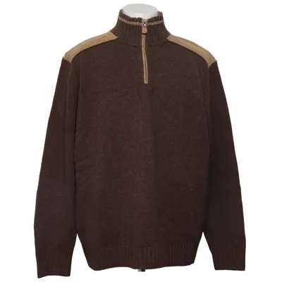 Sweater (Brown, Beige) from Abrams Wool