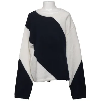 Pull-over (Bleu, Blanc) de Gina Tricot Acrylique, Laine d'alpaga, Élasthane, Polyester