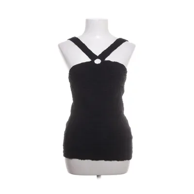 Tanktop (Zwart) van Amisu Katoen, Elastaan, Polyamide