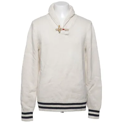 Sweater (White, Blue) from East West Cotton