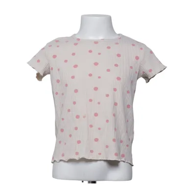 T-shirt (Beige, Rose) de Amy & Lucy Coton, Élasthane, Polyester