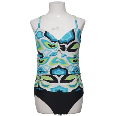 Badpak (Blauw, Groen, Zwart, Meerkleurig) van Basic Line Elastaan, Polyamide, Polyester
