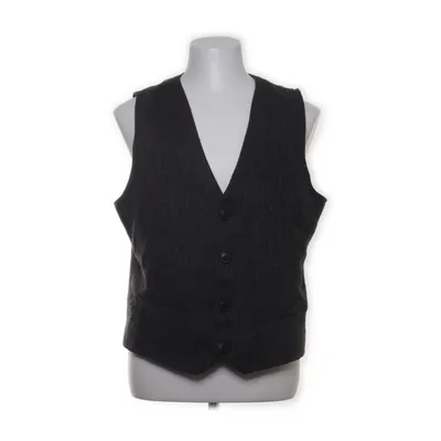 Outer vest (Gray) from Urban Surface Acrylic, Cotton, Polyester, Wool