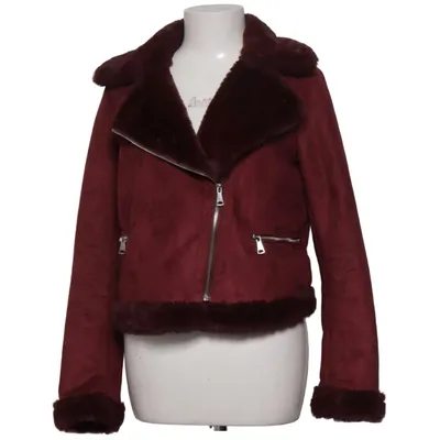 Shearlingjakke (Rød) fra Pull & Bear Polyester