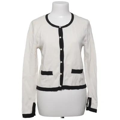 Cardigan (Wit, Zwart) van Zara Knit Polyamide, Viscose
