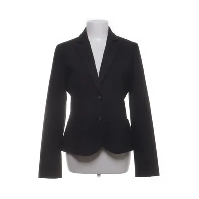 Blazer (Gray) from Caractère Cotton, Polyester, Viscose