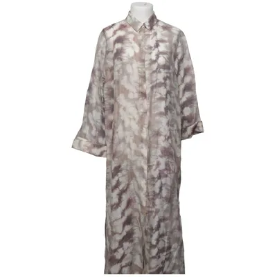 Skjortekjole (Gitte Shirt Dress Aop) fra Samsøe & Samsøe Linned, Lyocell, Polyester