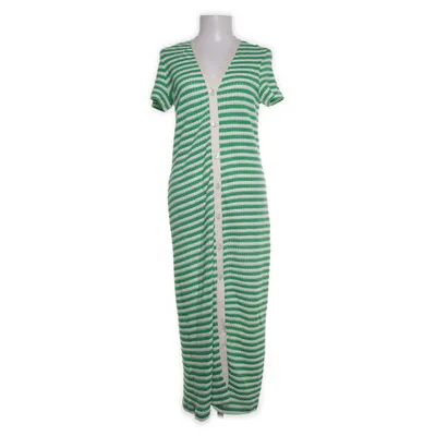 Maxi jurk (Wit, Groen) van Mango Katoen, Polyester, Viscose