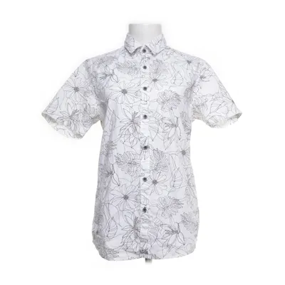 Kortärmad skjorta (Vit, Svart) från Garcia Bomull