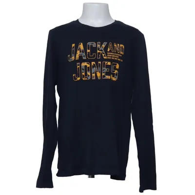 Lange mouwen shirt (Blauw) van Jack & Jones Katoen
