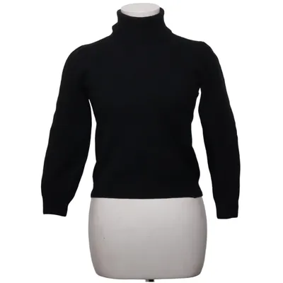 Polotröja (Svart) från Wool & Co Ull