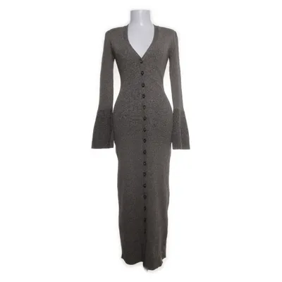 Maxikjole (Grå, Sort) fra Adoore Viscose, Nylon, Elastan