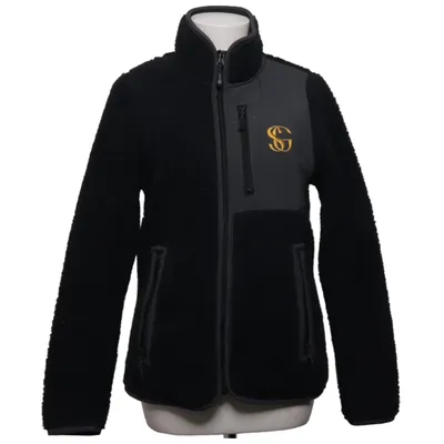 Fleecejacka (Svart) från James Harvest Återvunnen polyester