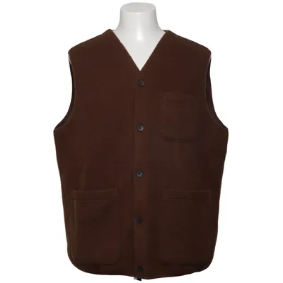 Vest (Brown) from Anerkjendt Polyester, Wool