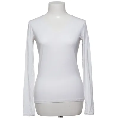 Lange mouwen shirt (Wit) van Sarah Pacini Elastaan, Modal