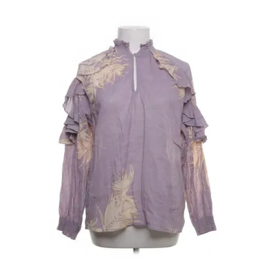 Blouse (Purple, Beige) from Yaya Women Cotton
