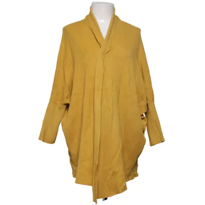 Cardigan (Yellow) from Lacony Nylon, Viscose, Wool