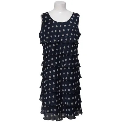 Dress (Blue, White) from Signature Experience Polyester
