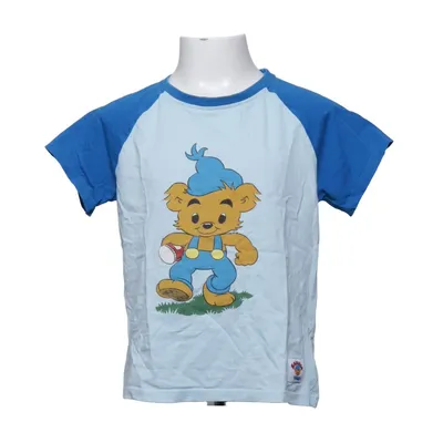Long sleeve T-shirt (Blue) from Bamse Cotton