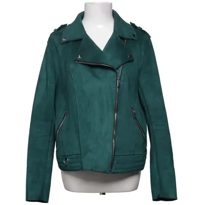 Bikerjakke (Grøn) fra Reserved Polyester