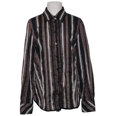 Skjorte (Sort, Brun, Hvid) fra Lerros Bomuld, Elastan, Polyester
