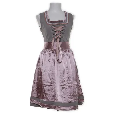Dirndl (Pink, Grå) fra Shein Polyester