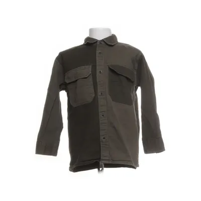 Denim blouse (Groen) van Zara Katoen