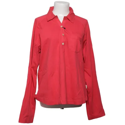Rugbytröja (luhta, rugby shirt, polo shirt, long sleeve polo, red polo shirt, collared top, button placket, casual top, womenswear, plus size fashion, size 46 sporty outfit, athleisure style, outdoor clothing, active lifestyle, golf wear, tennis outfit, preppy fashion, sporty chic, everyday outfit y2k fashion, 90s style, 2000s aesthetic, tiktok fashion, viral style, trending outfit, aesthetic look, vintage inspired, retro vibe minimalist fashion, classic wardrobe, timeless style, capsule wardrobe, clean aesthetic, simple outfit, basic essential, layering top streetwear, casual street style, relaxed fit, comfy outfit, daily wear, weekend outfit, effortless style, soft aesthetic, cozy vibe bold color, statement piece, red aesthetic, color pop outfit, eye catching style, fashion forward, modern look) från Luhta Bomull