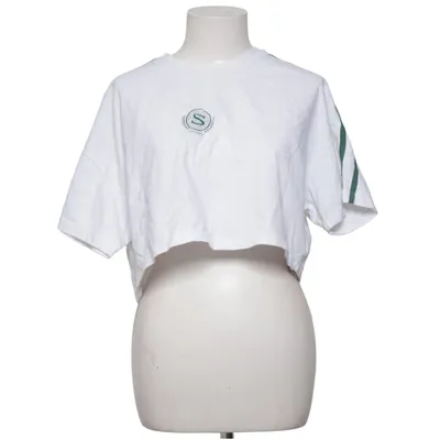 T-shirt (White, Green) from Slazenger Cotton