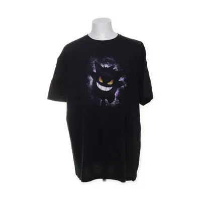 T-shirt (Svart, Lila) från Gildan Softstyle Bomull