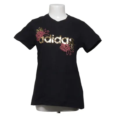 T-shirt (Black, Multicolored) from Adidas Cotton