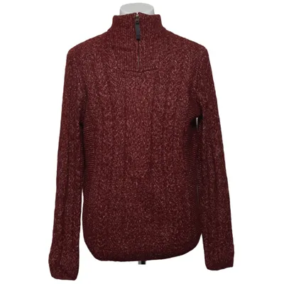 Sweater (Red) from Only & Sons Cotton, Polyester