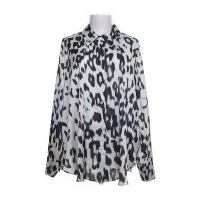 Blouse (Meerkleurig, Wit) van H&M Modern Classic Polyester