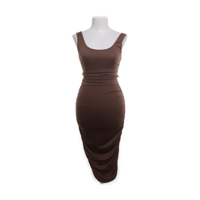 Robe (Marron) de SBetro Élasthane, Polyester