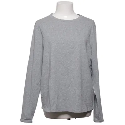 T-shirt à manches longues (Gris) de Le Tricot Perugia Coton, Élasthane, Polyester, Viscose